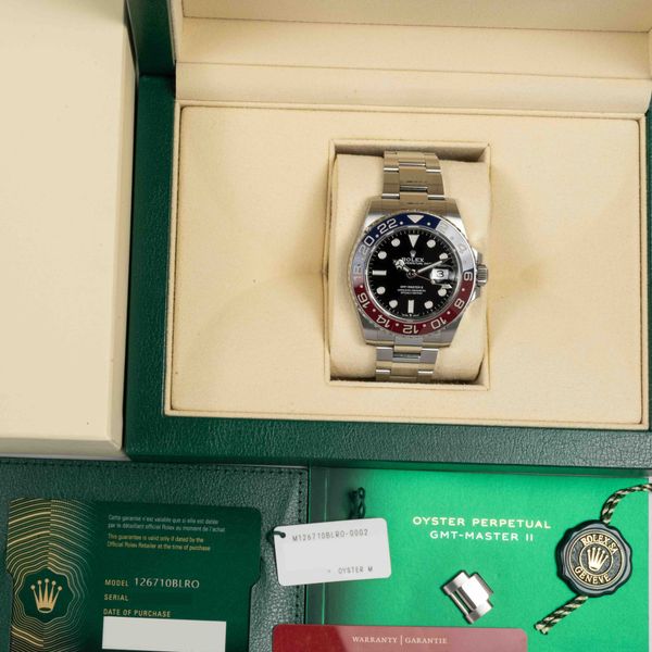 Rolex GMT Master II 126710 BLRO